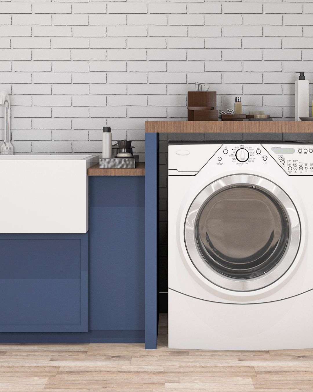 CWS Corporate Housing apartments include full sized washer and dryer